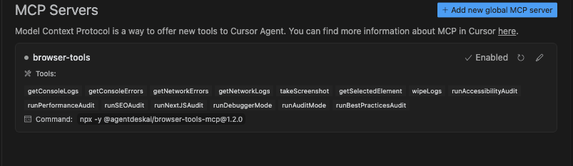 mcp servers working